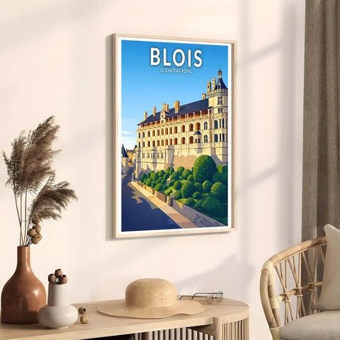 Affiche - Blois - Le Château Royal