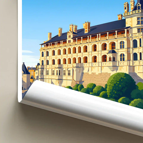 Affiche - Blois - Le Château Royal