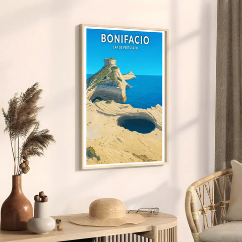 Affiche - Bonifacio - Cap de Pertusato