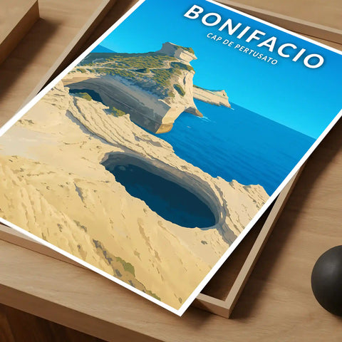 Affiche - Bonifacio - Cap de Pertusato