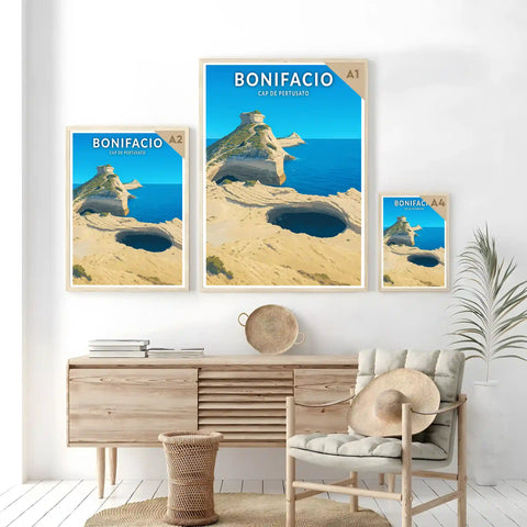 Affiche - Bonifacio - Cap de Pertusato