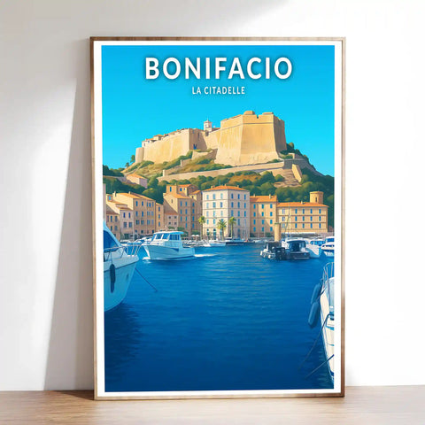 Affiche - Bonifacio - La Citadelle