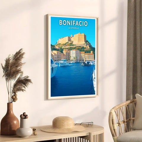 Affiche - Bonifacio - La Citadelle