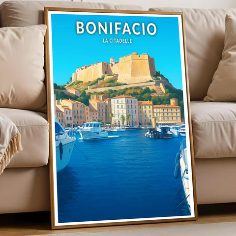 Affiche - Bonifacio - La Citadelle