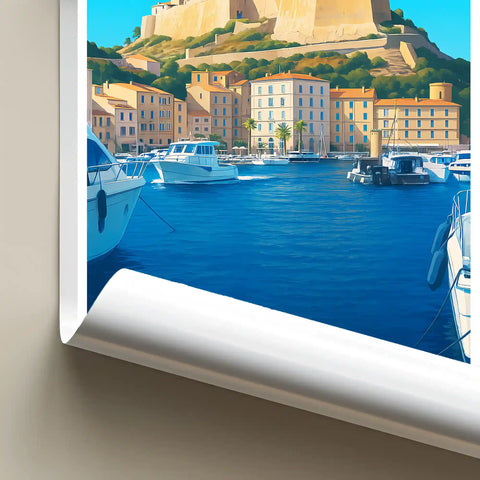 Affiche - Bonifacio - La Citadelle