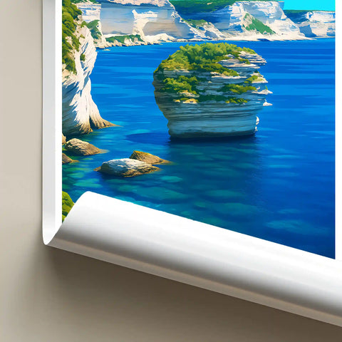 Affiche - Bonifacio - Le Grain de Sable