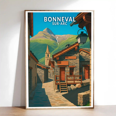Affiche - Bonneval-sur-Arc