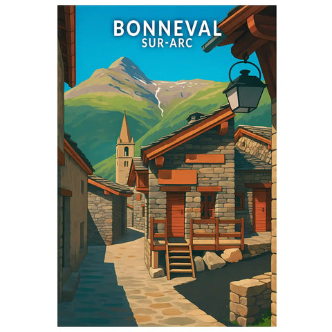 Affiche - Bonneval-sur-Arc
