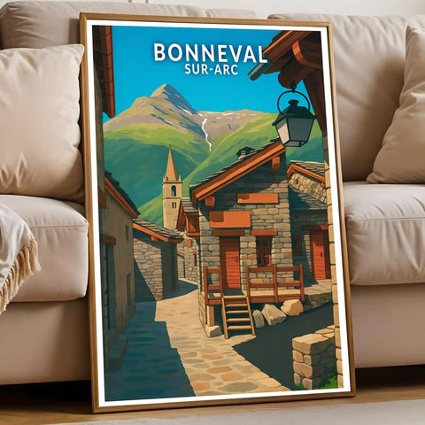 Affiche - Bonneval-sur-Arc