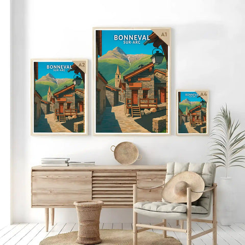 Affiche - Bonneval-sur-Arc