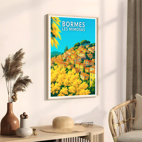 Affiche - Bormes les Mimosas