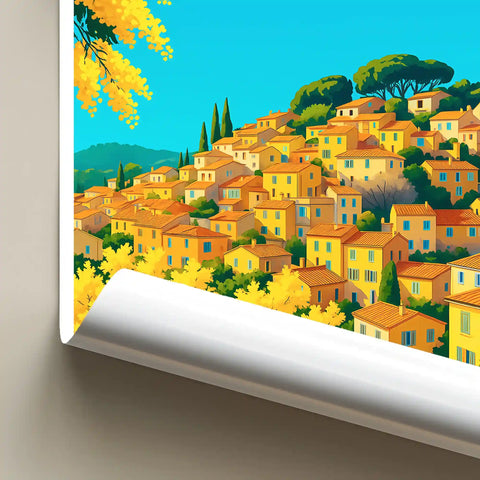 Affiche - Bormes les Mimosas