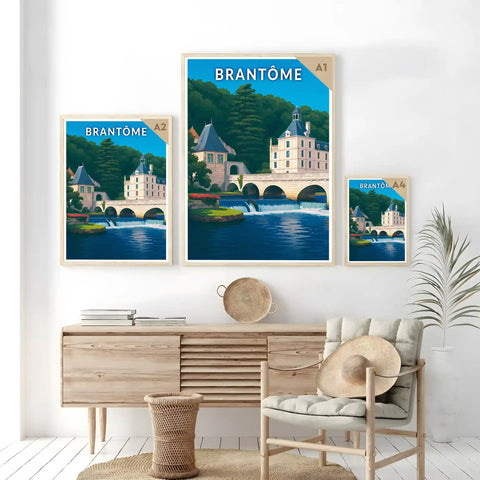 Affiche - Brantôme