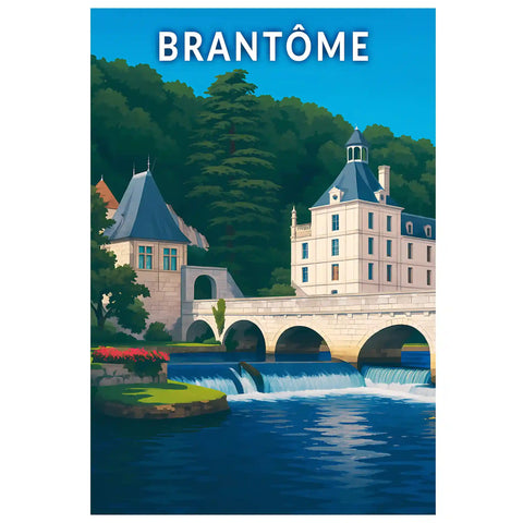 Affiche - Brantôme