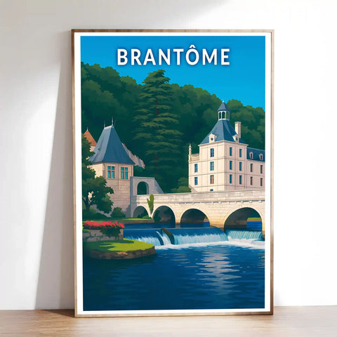 Affiche - Brantôme