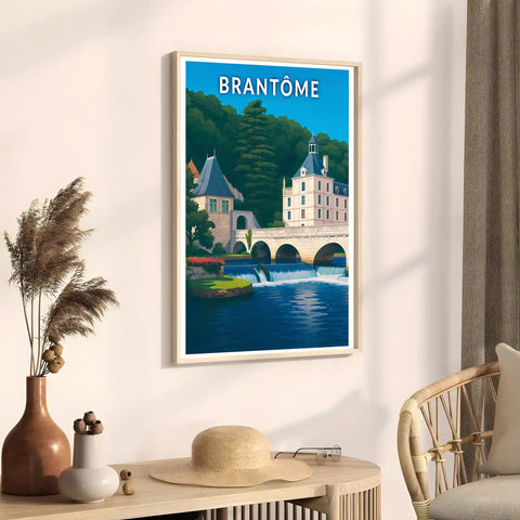 Affiche - Brantôme