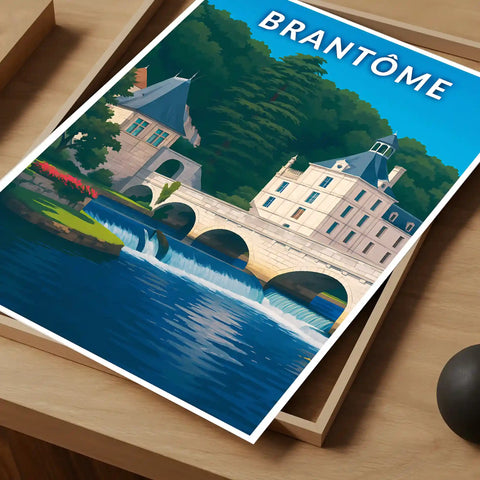 Affiche - Brantôme