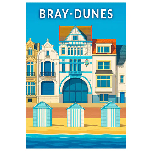 Affiche - Bray-Dunes