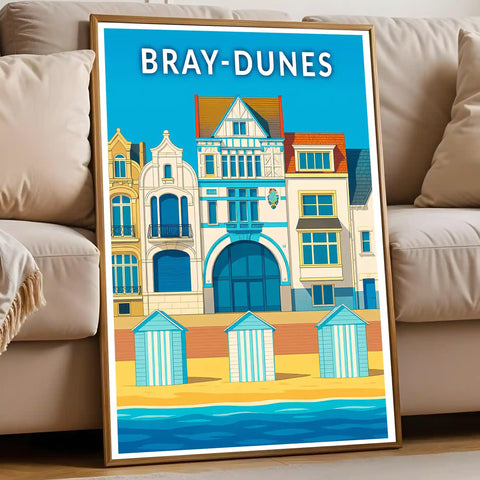Affiche - Bray-Dunes