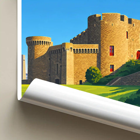 Affiche - Brest - Le Château