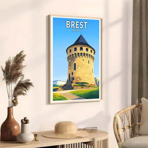 Affiche - Brest - Tour Tanguy