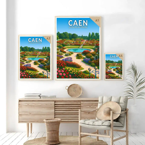 Affiche - Caen - La Colline aux Oiseaux