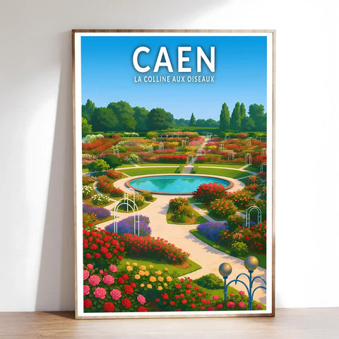 Affiche - Caen - La Colline aux Oiseaux