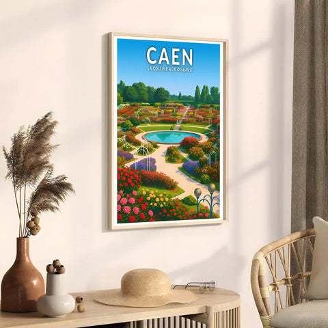 Affiche - Caen - La Colline aux Oiseaux