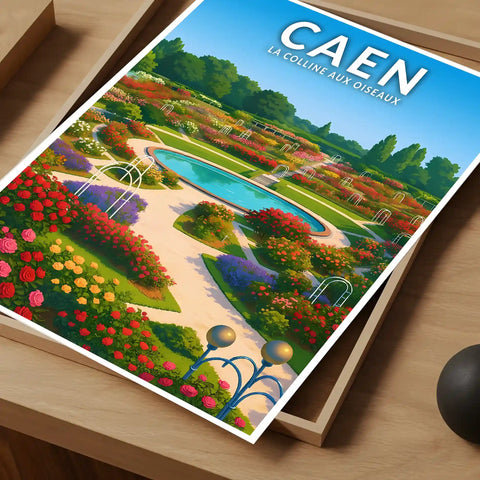 Affiche - Caen - La Colline aux Oiseaux