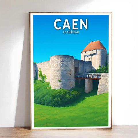 Affiche - Caen - Le Château