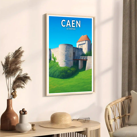 Affiche - Caen - Le Château