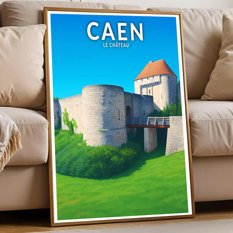 Affiche - Caen - Le Château