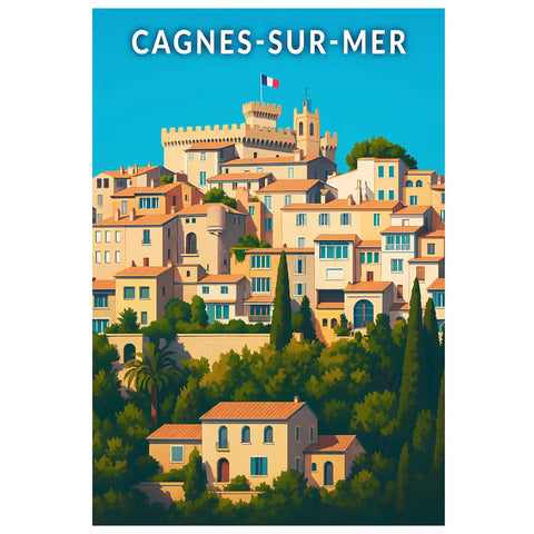 Affiche - Cagnes-sur-Mer
