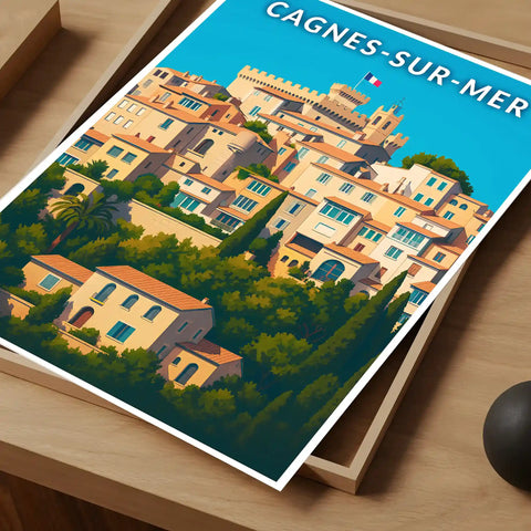 Affiche - Cagnes-sur-Mer