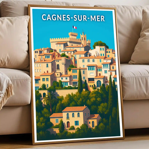 Affiche - Cagnes-sur-Mer