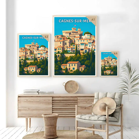 Affiche - Cagnes-sur-Mer
