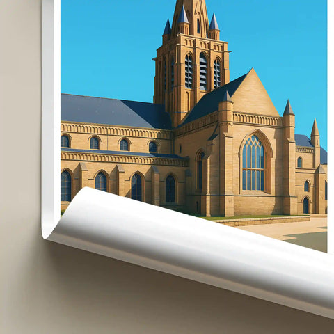 Affiche - Calais - Église Notre-Dame