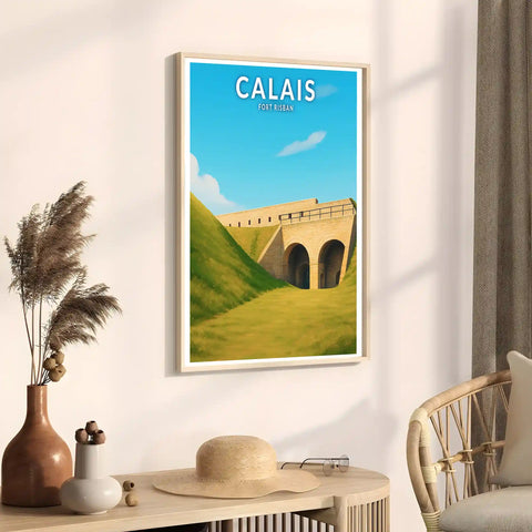 Affiche - Calais - Fort Risban