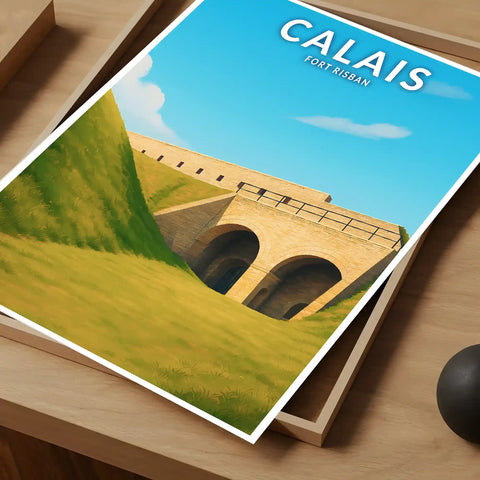Affiche - Calais - Fort Risban