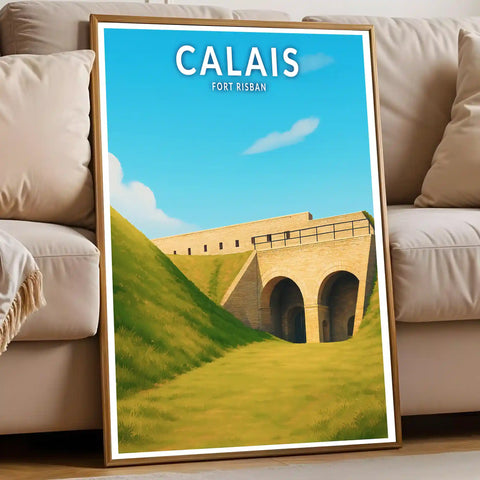 Affiche - Calais - Fort Risban