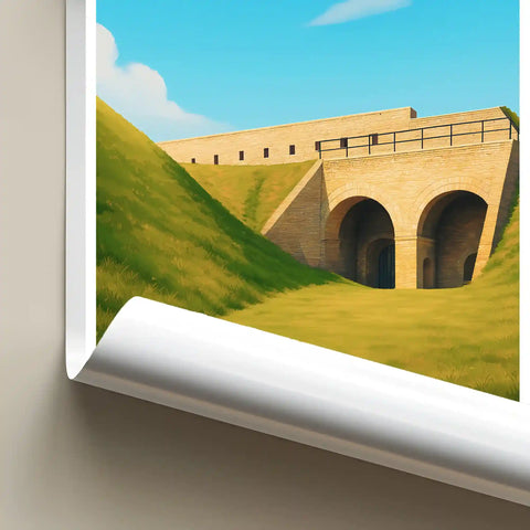 Affiche - Calais - Fort Risban