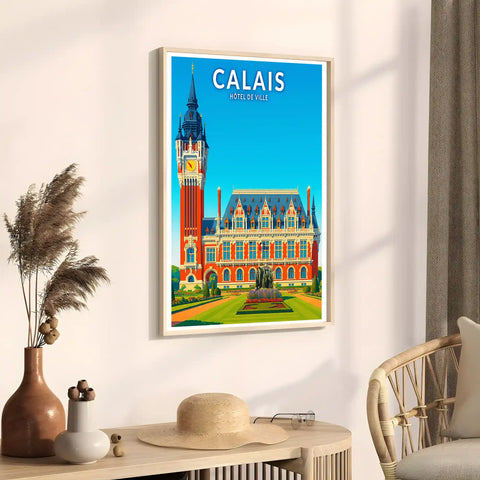 Affiche - Calais - Hôtel de Ville