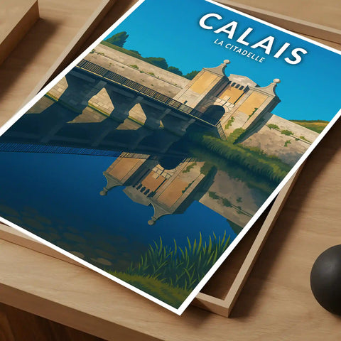 Affiche - Calais - La Citadelle