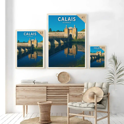 Affiche - Calais - La Citadelle