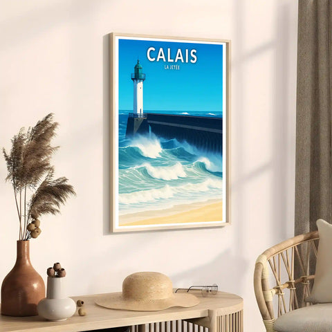 Affiche - Calais - La Jetée