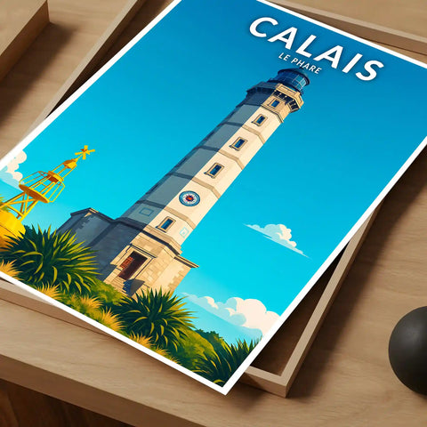 Affiche - Calais - Le Phare