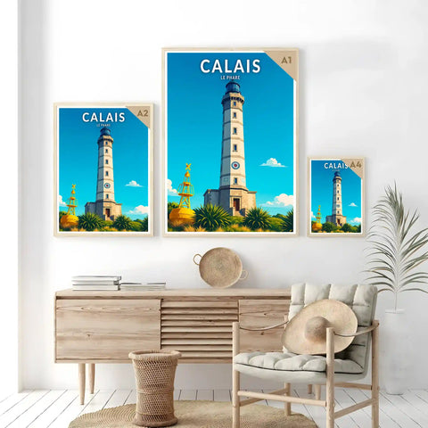Affiche - Calais - Le Phare