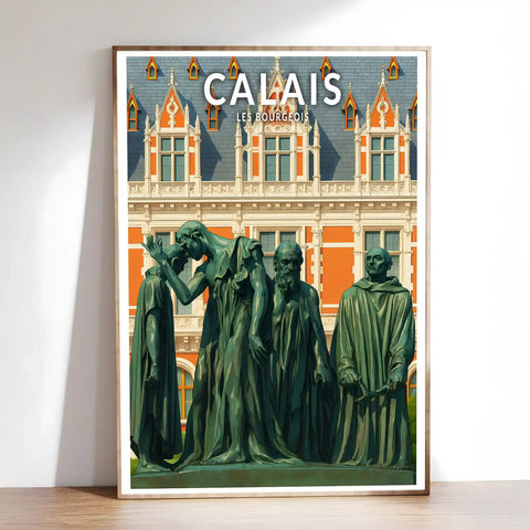 Affiche - Calais - Les Bourgeois