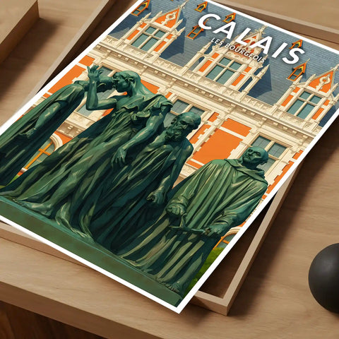 Affiche - Calais - Les Bourgeois