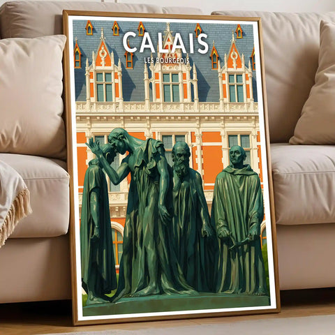 Affiche - Calais - Les Bourgeois